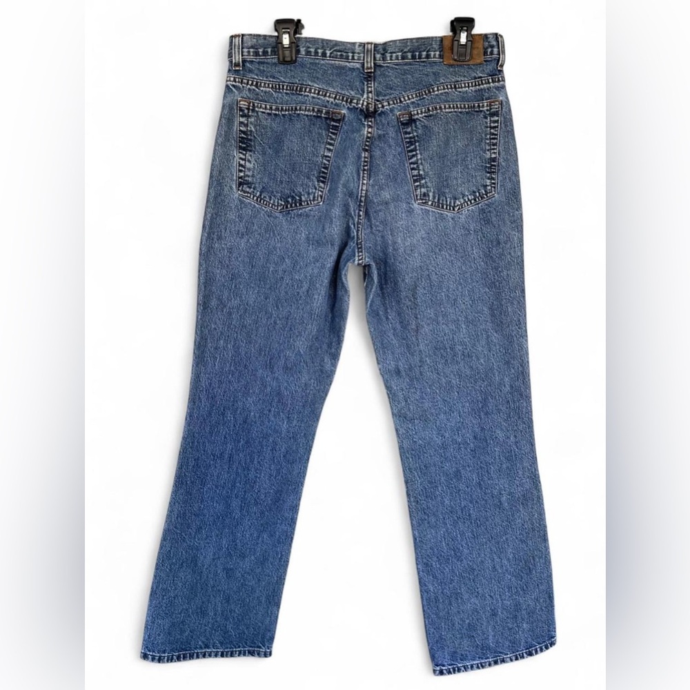Calvin Klein Jeans Women Sz 12 Double Stone Boot Jean MidRise VTG 32x29-measured